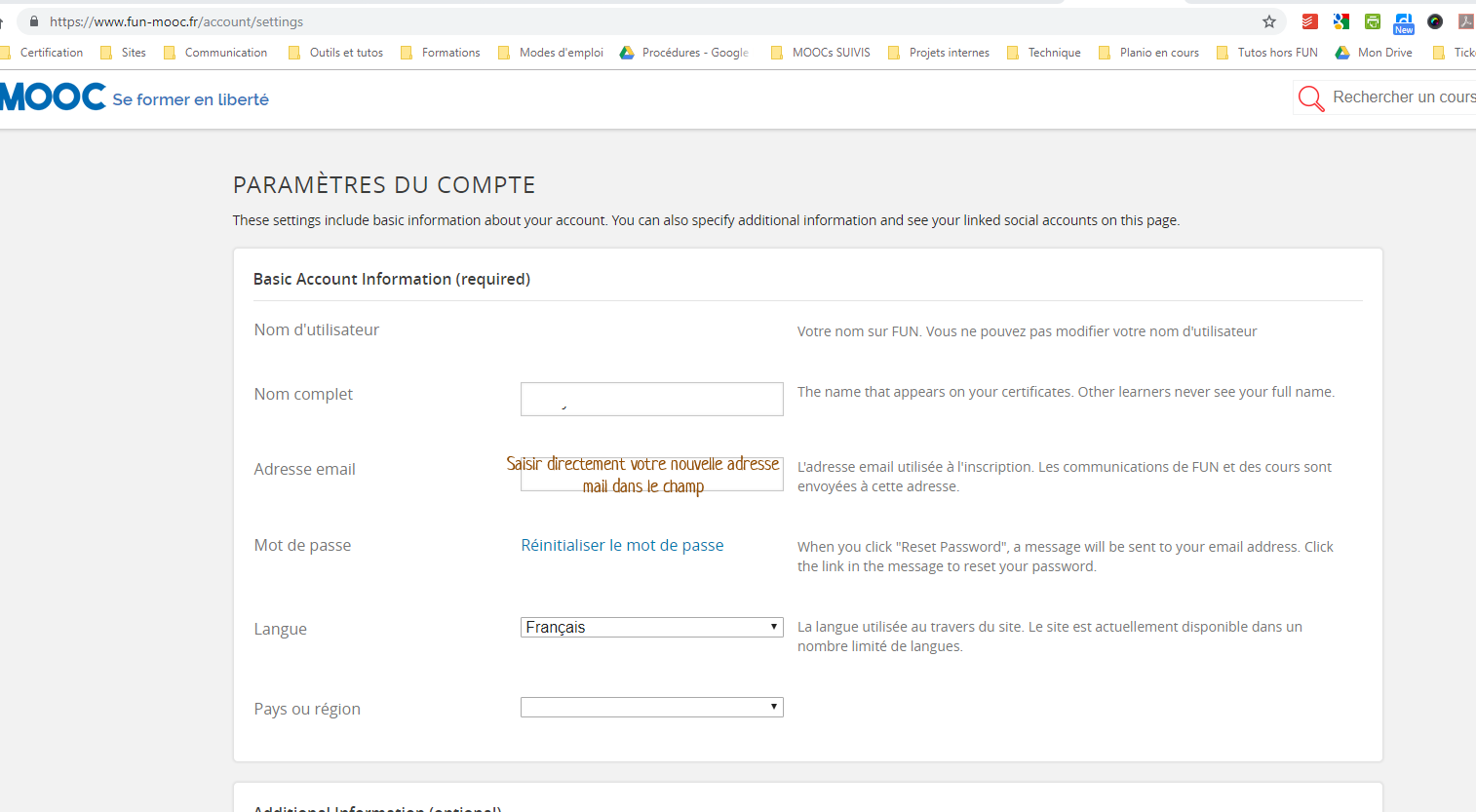 changer adresse mail compte adobe