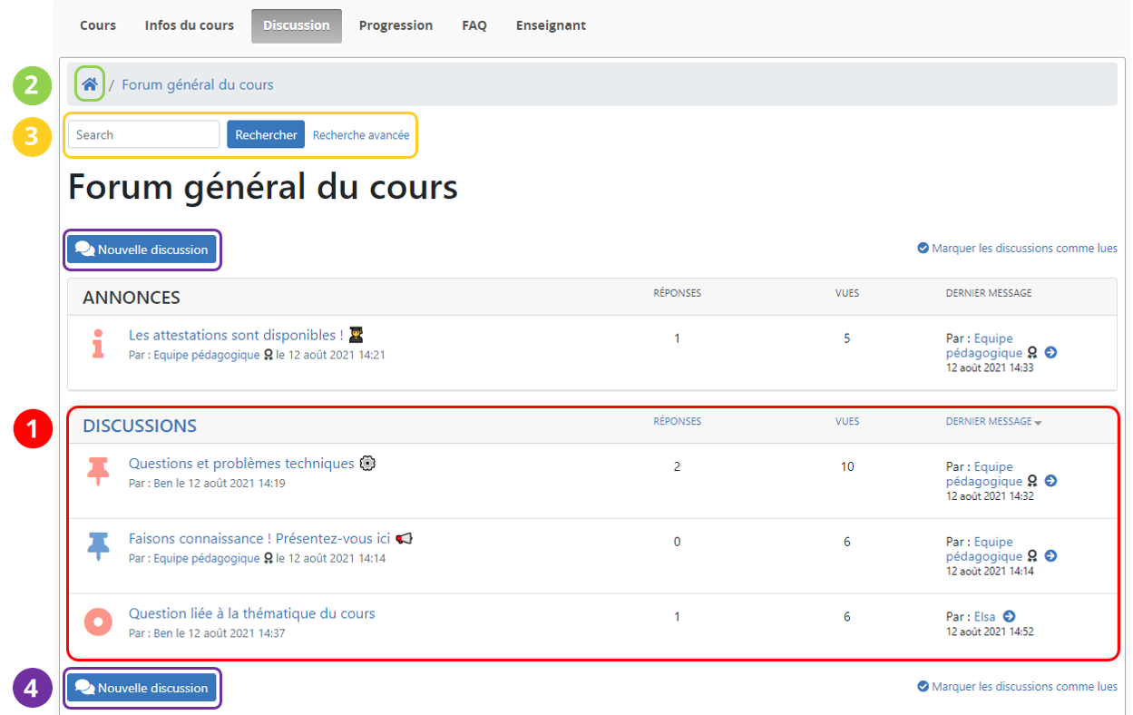 forum de discussion forum de discussion